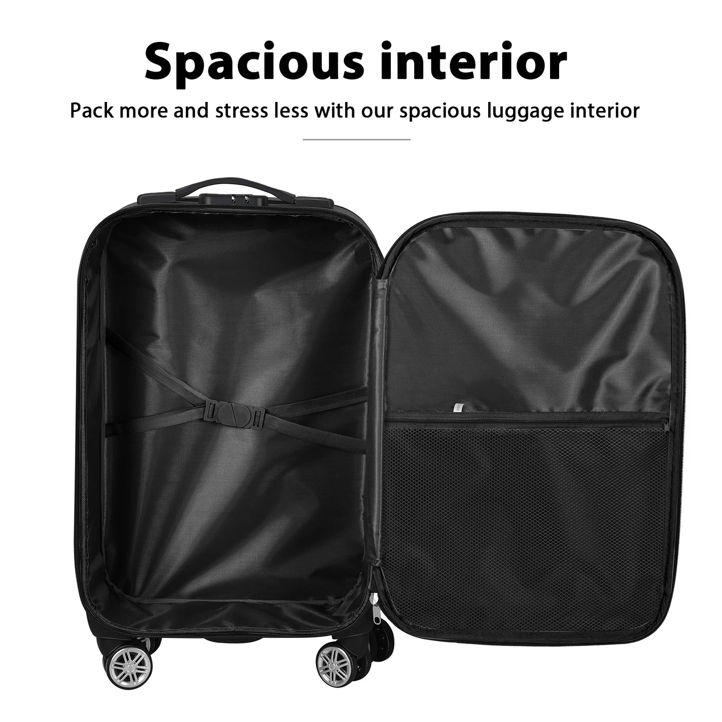 2 Pieces Luggage Set