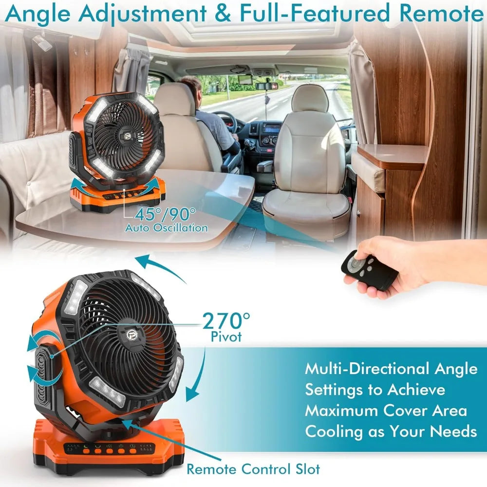 Battery Operated Fan