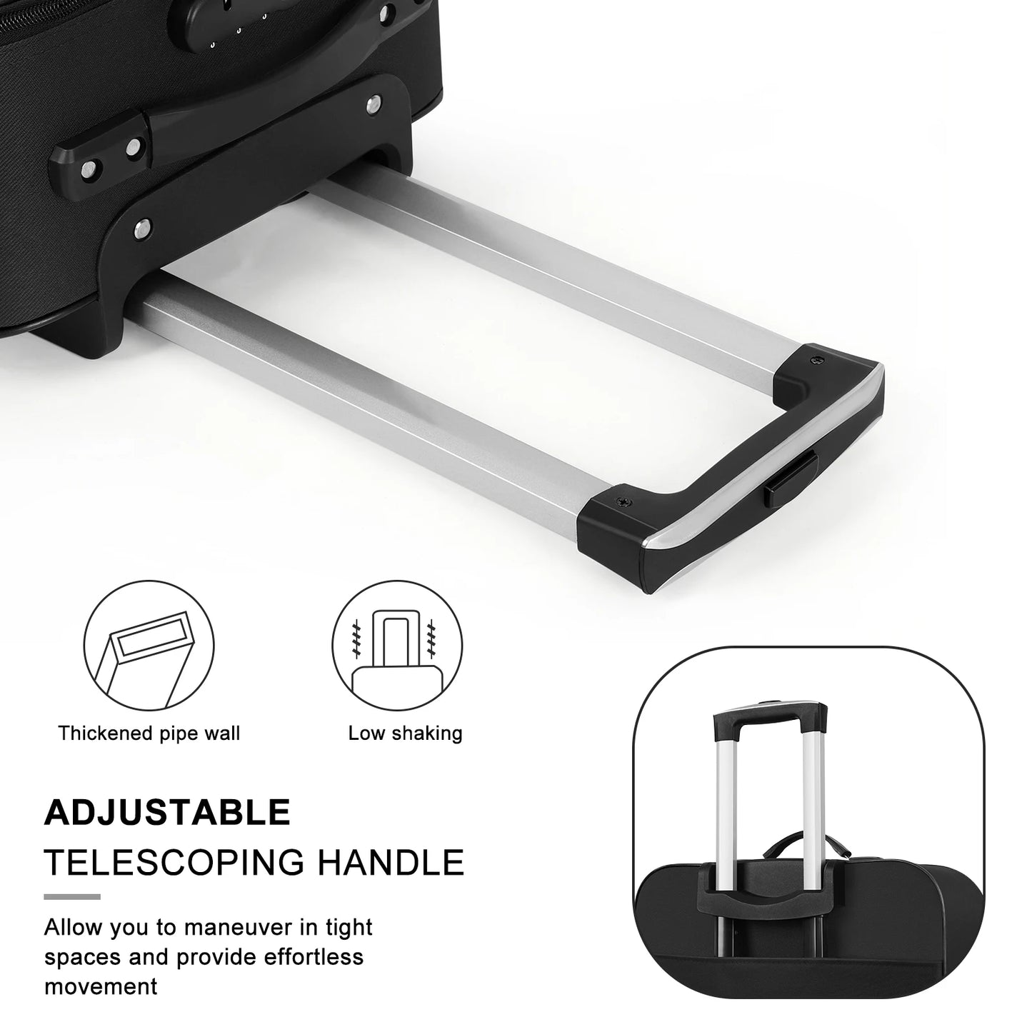 2 Pieces Luggage Set