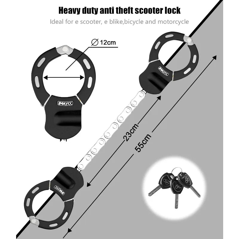 Bike, Electric Scooter Chain Locks