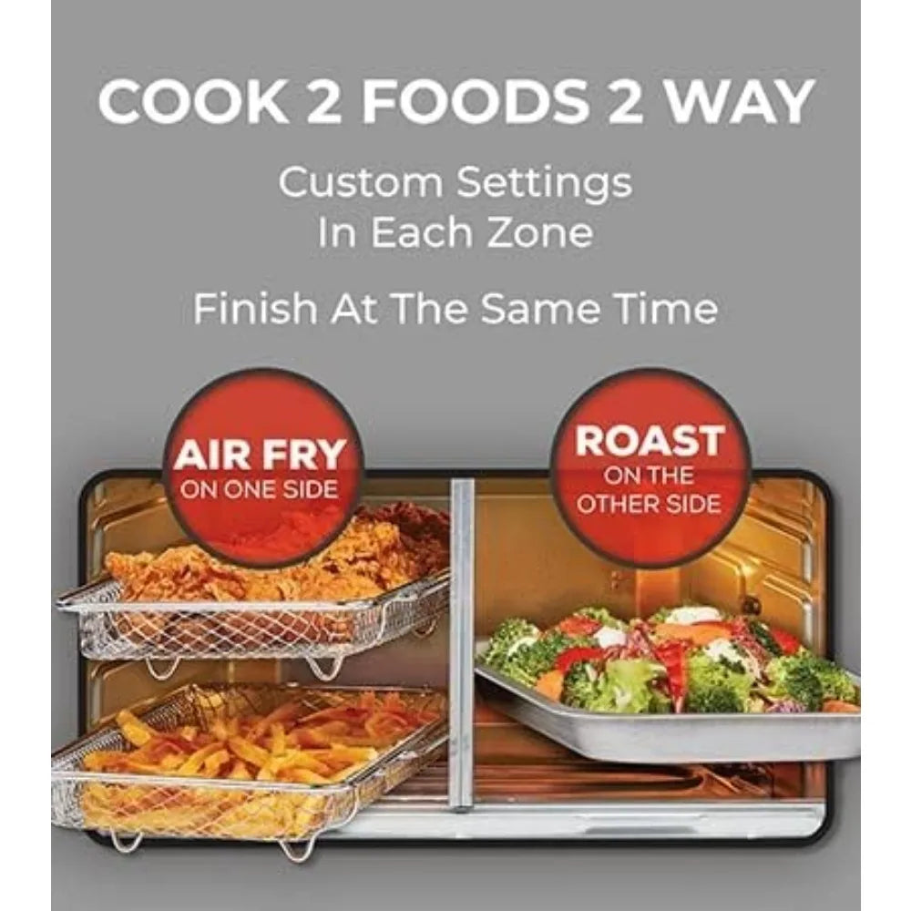 Air Fryers, Dual Zone Oven Combo