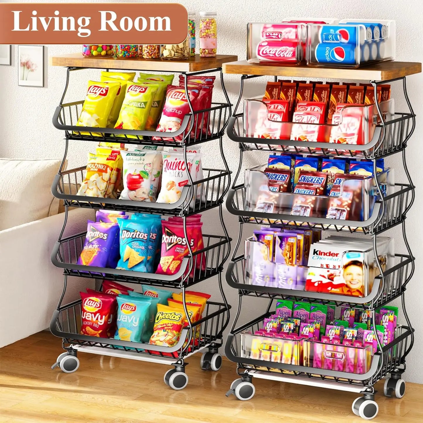 Kitchen Pantry Organizers and Storage